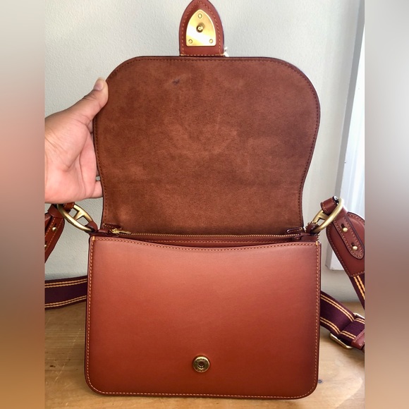 S⭕️LD‼️Coach Beat Shoulder Bag In Signature Canvas With Patches - Picture 6 of 12